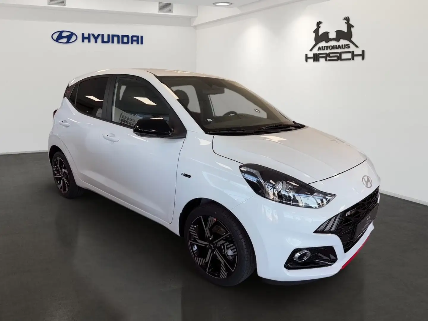 Hyundai i10 FL (MY25) 1.0 T-GDI (90 PS) 5-MT 2WD N Line Weiß - 2