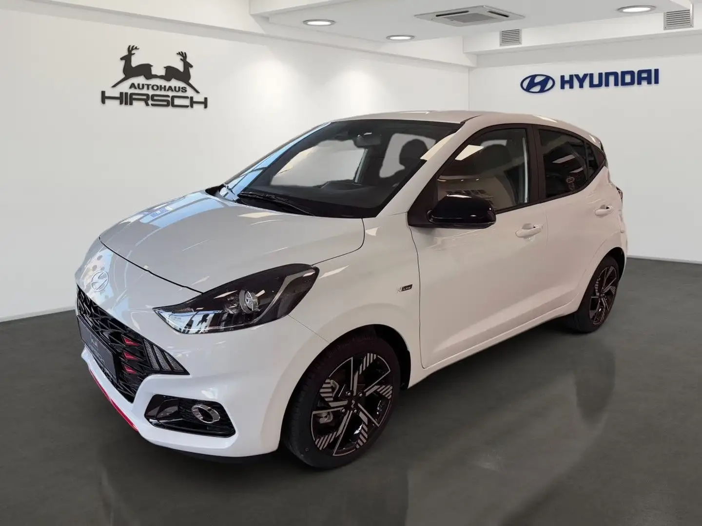 Hyundai i10 FL (MY25) 1.0 T-GDI (90 PS) 5-MT 2WD N Line Weiß - 1
