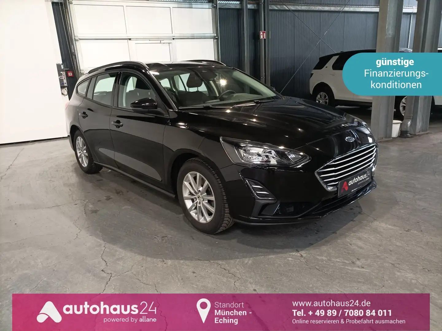 Ford Focus 1.0 EcoB. Trend LED|Sitzheizung|Klima Schwarz - 1