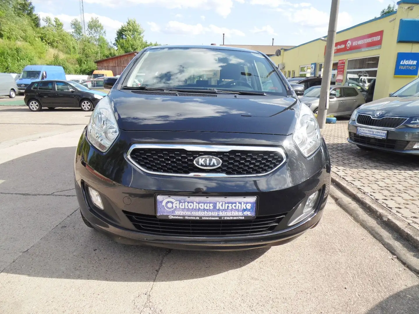 Kia Venga Spirit/Klima/AHK/PDC/SHZ/1.Hand Чорний - 2