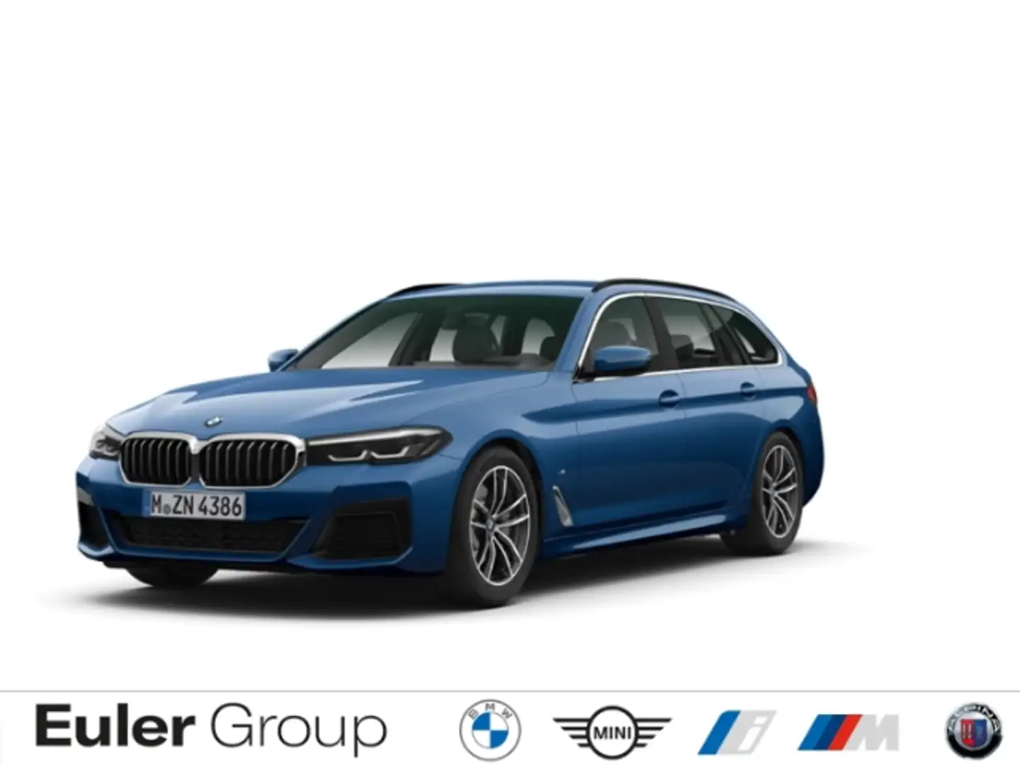 BMW 520 d Touring Sportpaket Luftfederung AHK-klappbar AHK Blau - 1