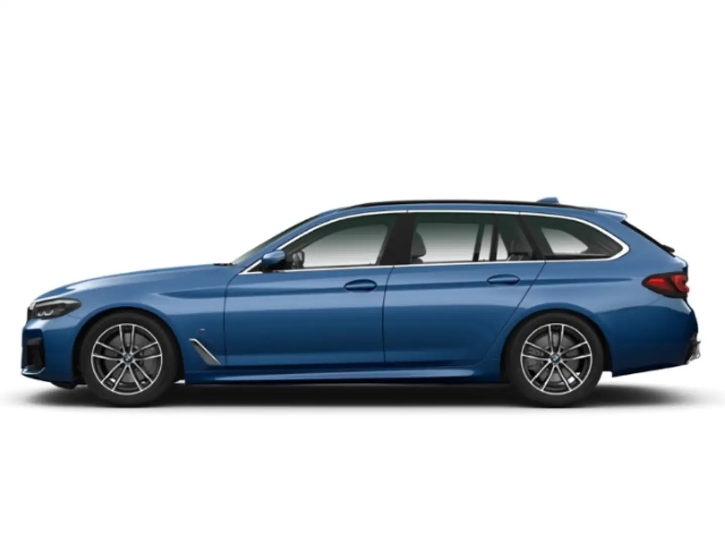BMW 520 d Touring Sportpaket Luftfederung AHK-klappbar AHK Blau - 2