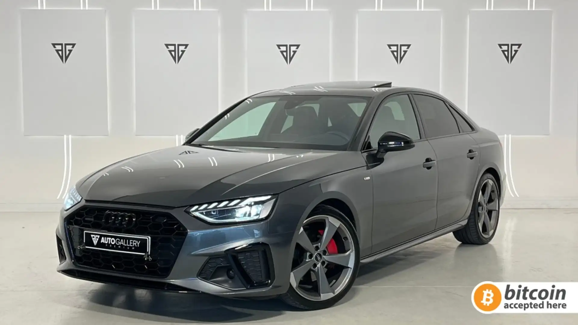 Audi A4 40 TDI Black line S tronic quattro 150kW Gris - 1