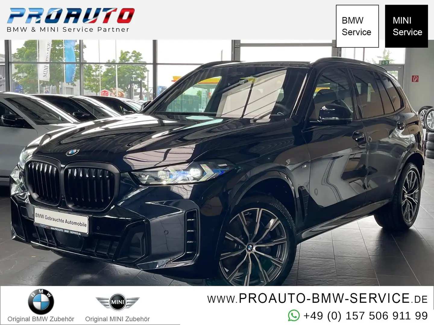 BMW X5 30dxDr M Sport A-LED/HUD/AHK/Dr.AProf/HK/360° Negro - 1