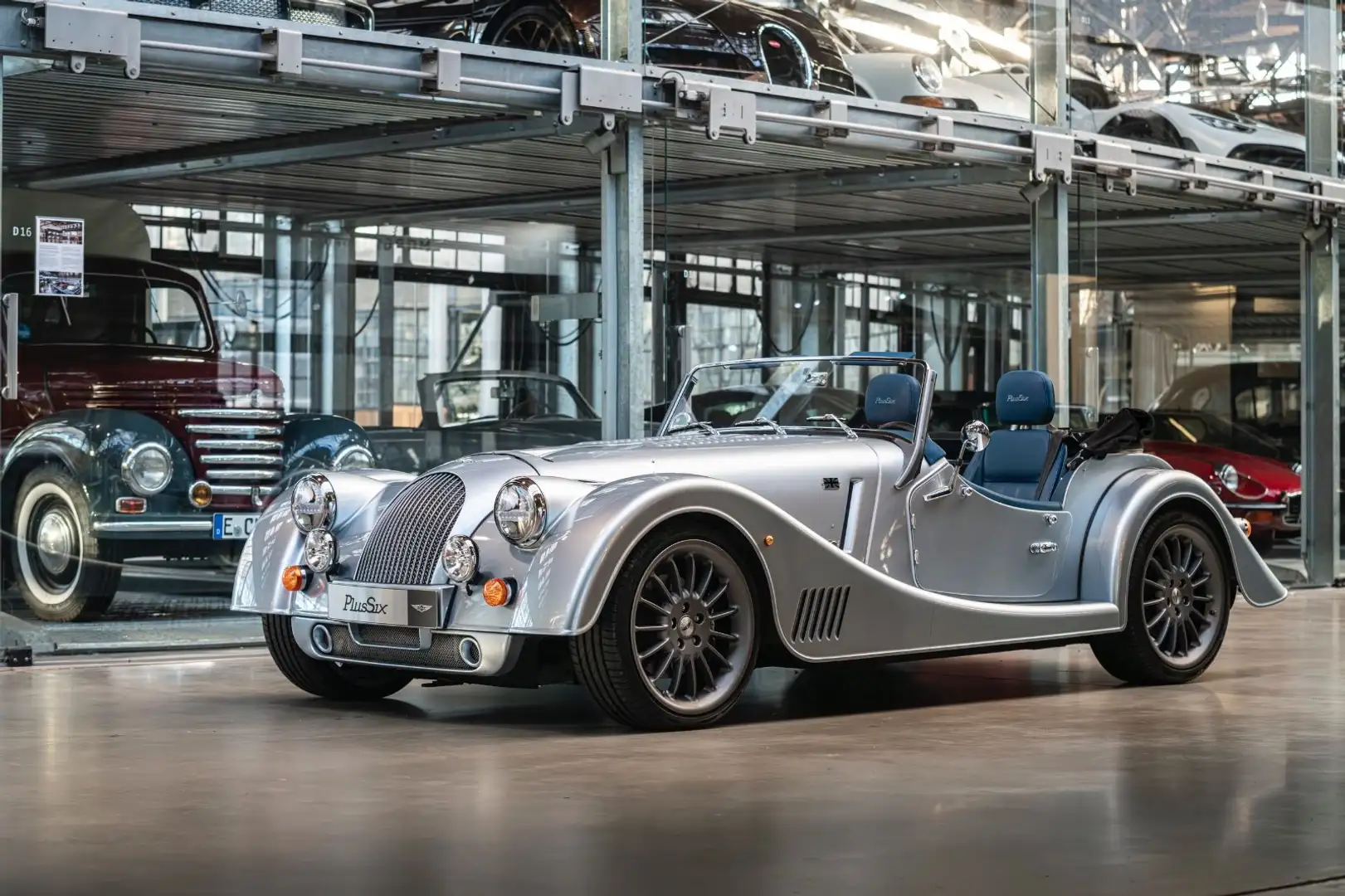 Morgan Sonstige Plus Six - First Edition - 1. Hd - SHZ - A/C Blau - 1