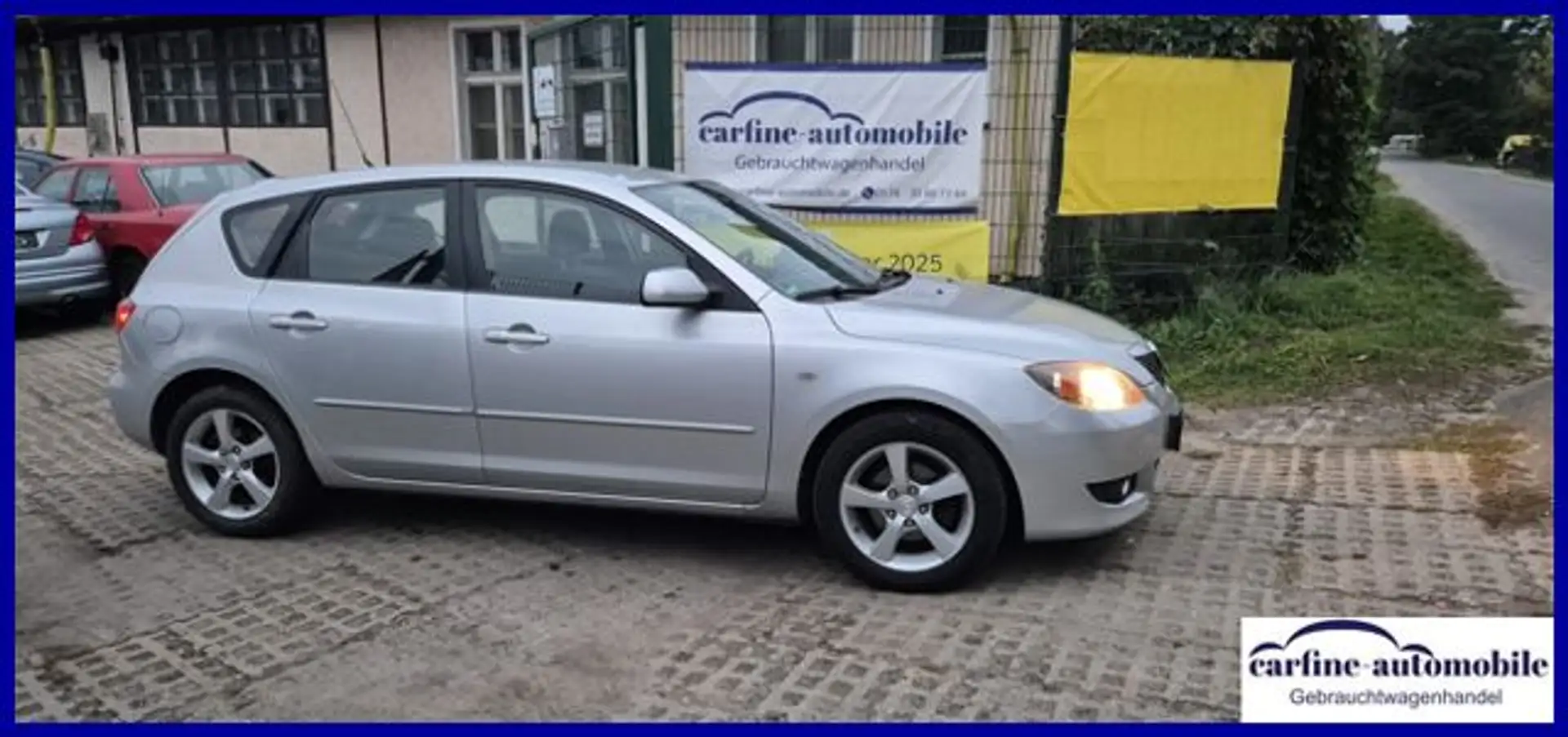 Mazda 3 1.6 Comfort 154TKM Klima AHK Alu HU:NEU Silber - 2