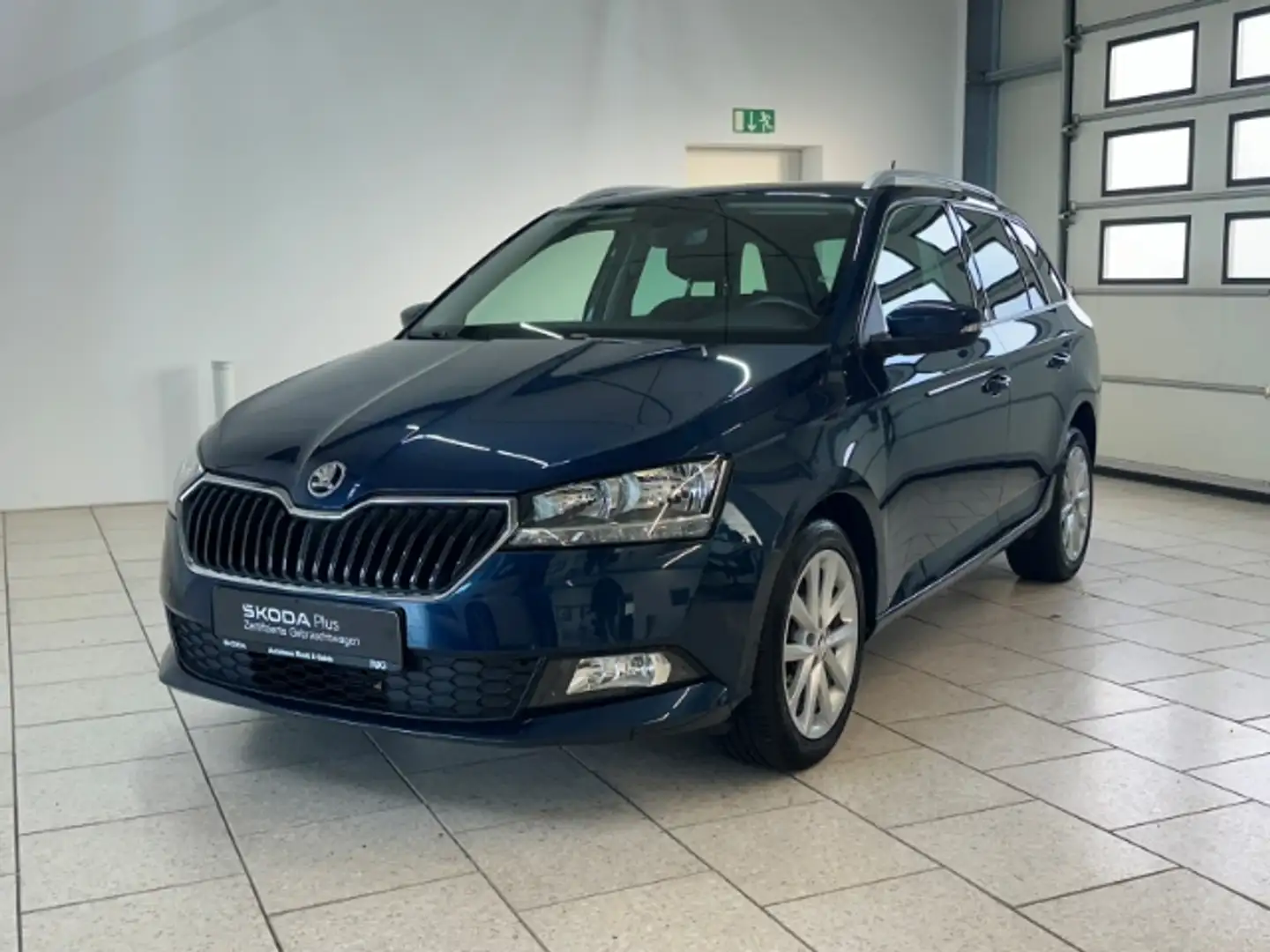Skoda Fabia Combi 1.0 TSI Ambition SHZ Kamera Freisprech Blau - 2