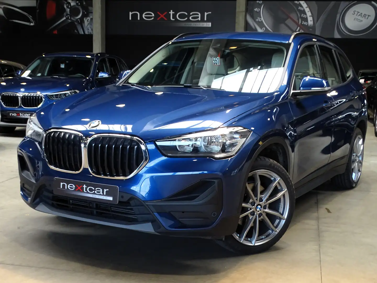 BMW X1 18i sDrive ***NAVI PRO-CUIR-CRUISE*** Bleu - 1
