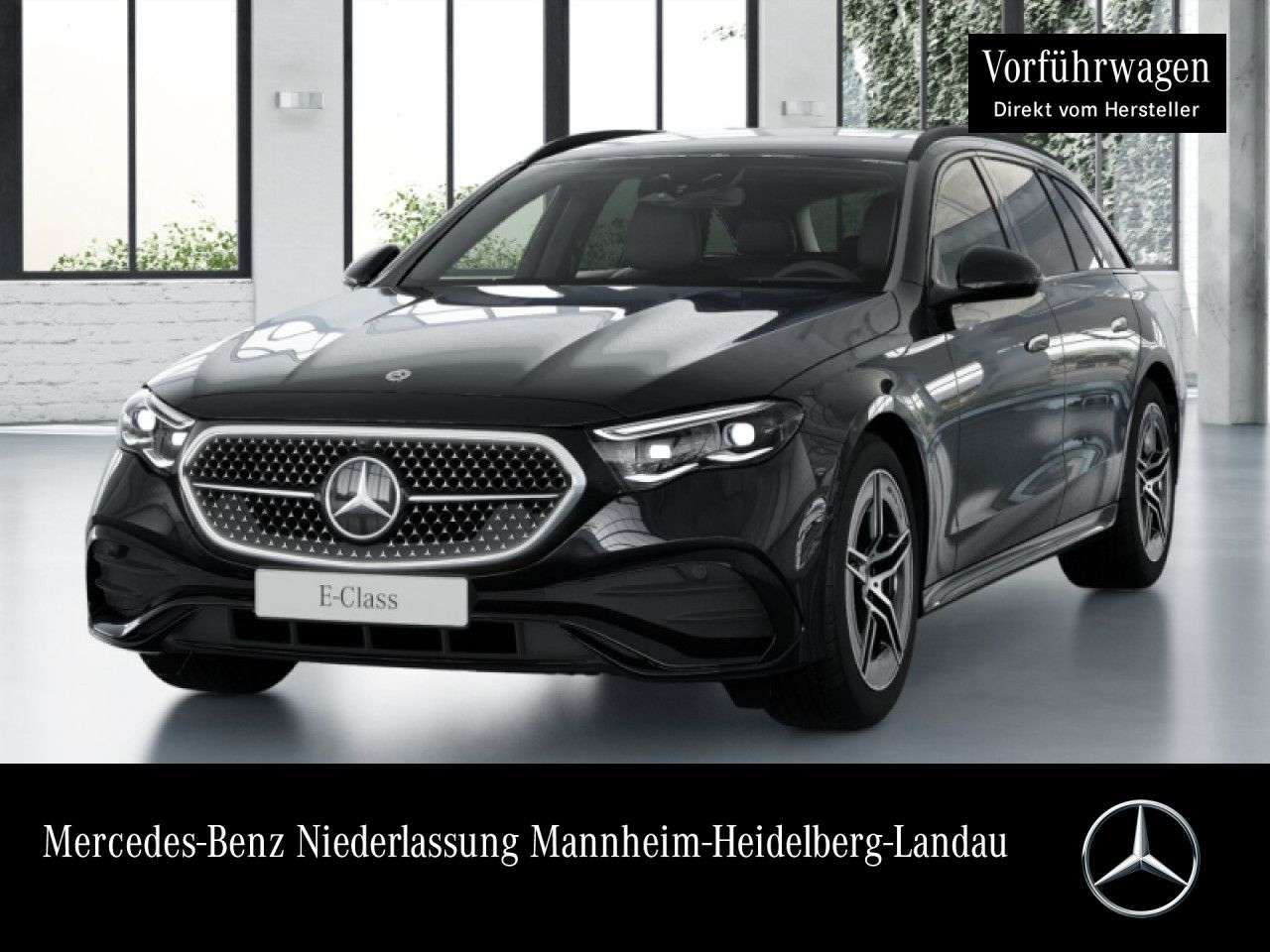 Mercedes-Benz E 220 — Mercedes-Benz E 220 d T AMG Fahrass 360° Burmester Distr. AHK 9G