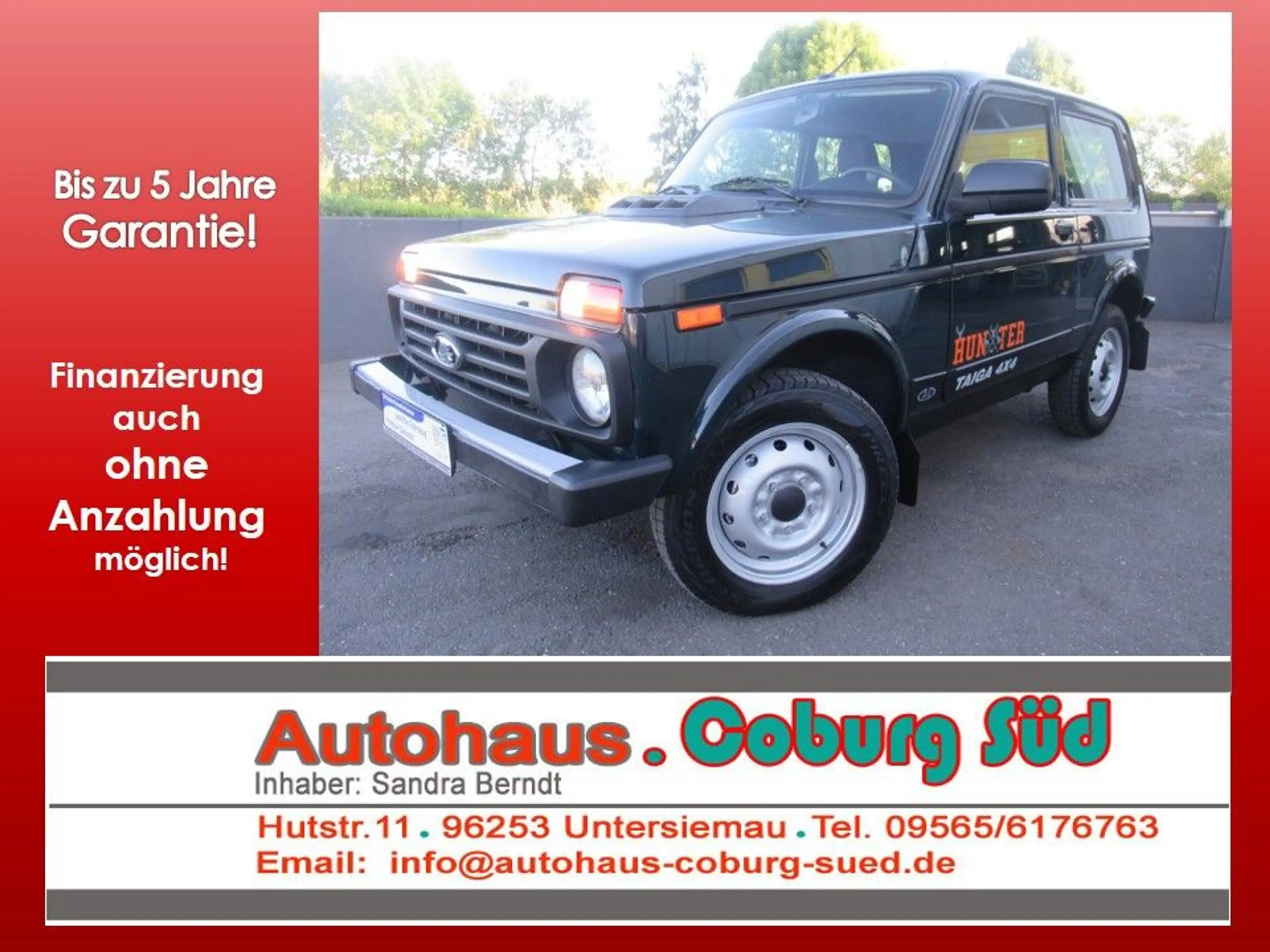 Lada Niva 4x4 AHK RADIO HUTZE v. VERTRAGSHÄNDLER
