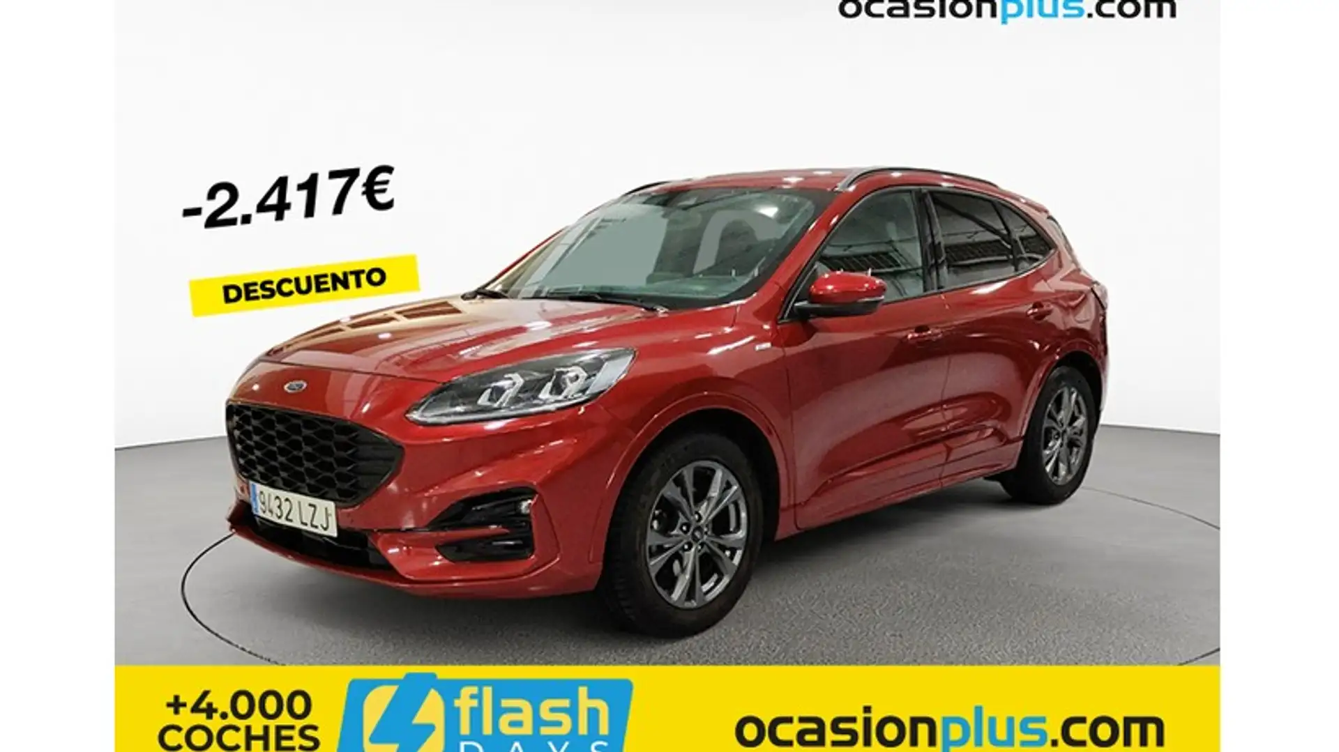 Ford Kuga 1.5 EcoBoost ST-Line FWD 150 Rood - 1