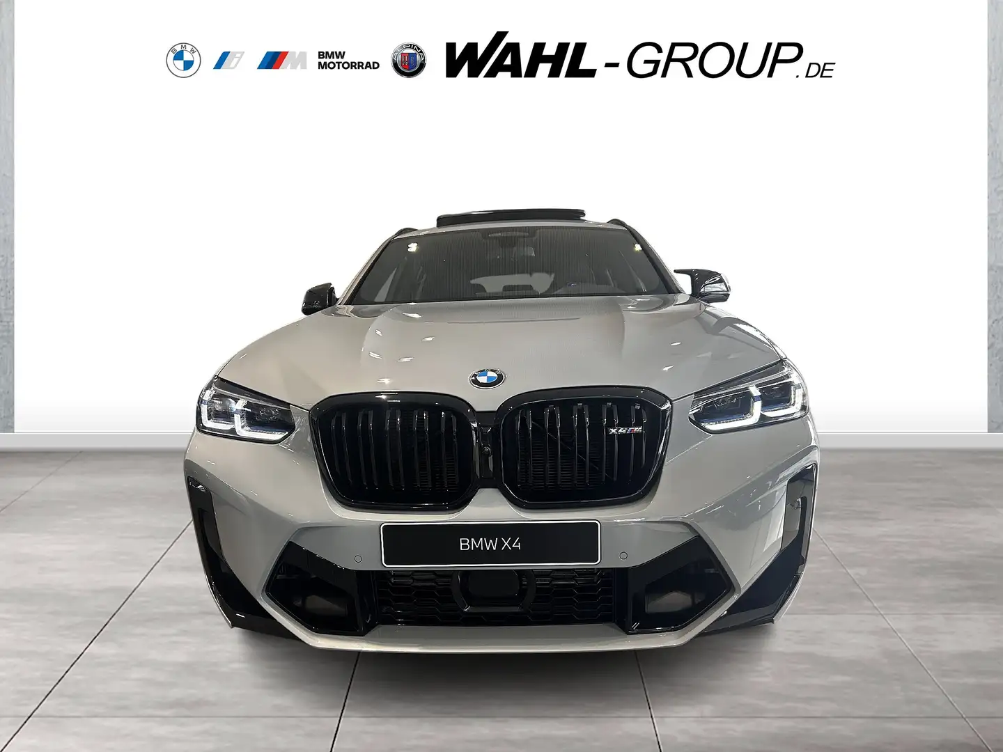 BMW X4 M Competition Panorama Laser HeadUp Carbon Сірий - 2