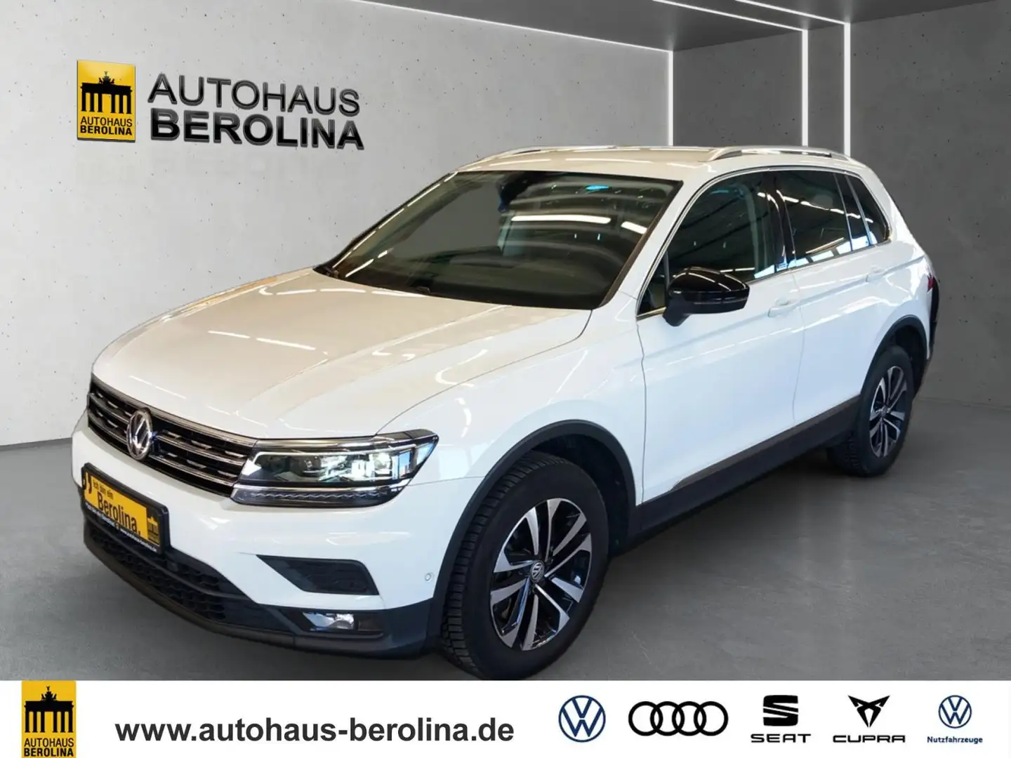 Volkswagen Tiguan 2.0 TSI 4M IQ.DRIVE DSG *ACC*AID*R-CAM* Weiß - 2