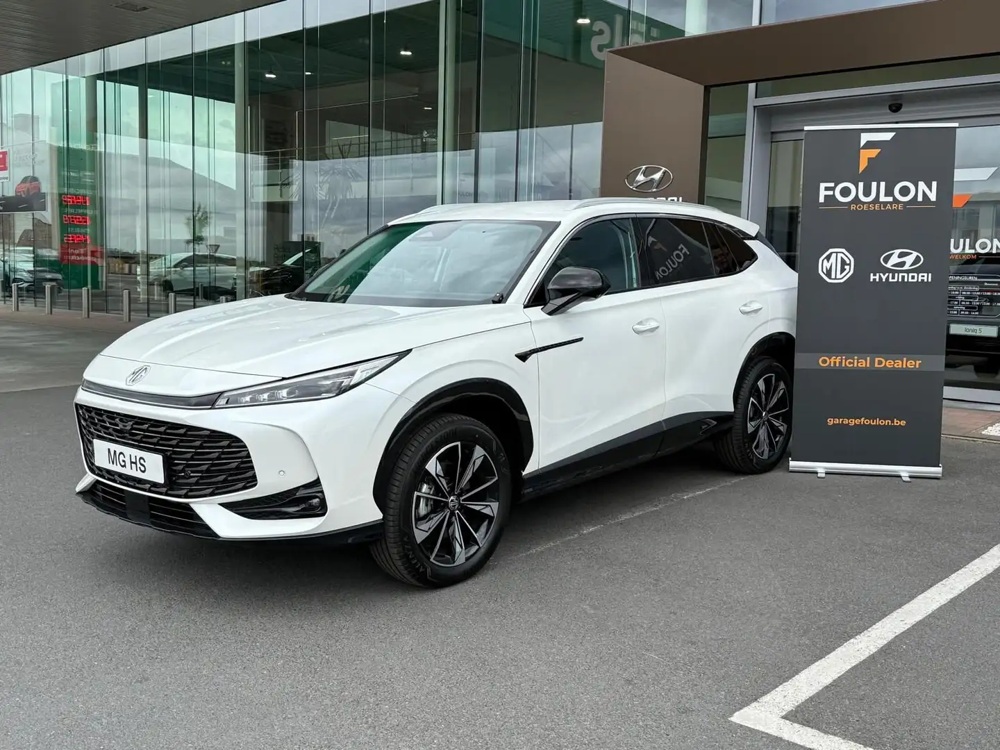 MG HS 1.5T Hybrid+ Luxury | STOCK Bianco - 1