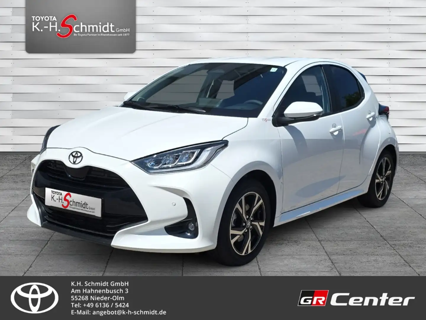 Toyota Yaris 1.5 Dual-VVT-iE EU6e - 1,5 l Hybrid Teamplayer Wit - 1