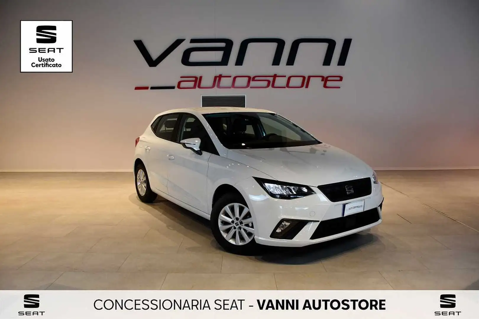 SEAT Ibiza 1.0 TGI 5 porte Business Bianco - 1