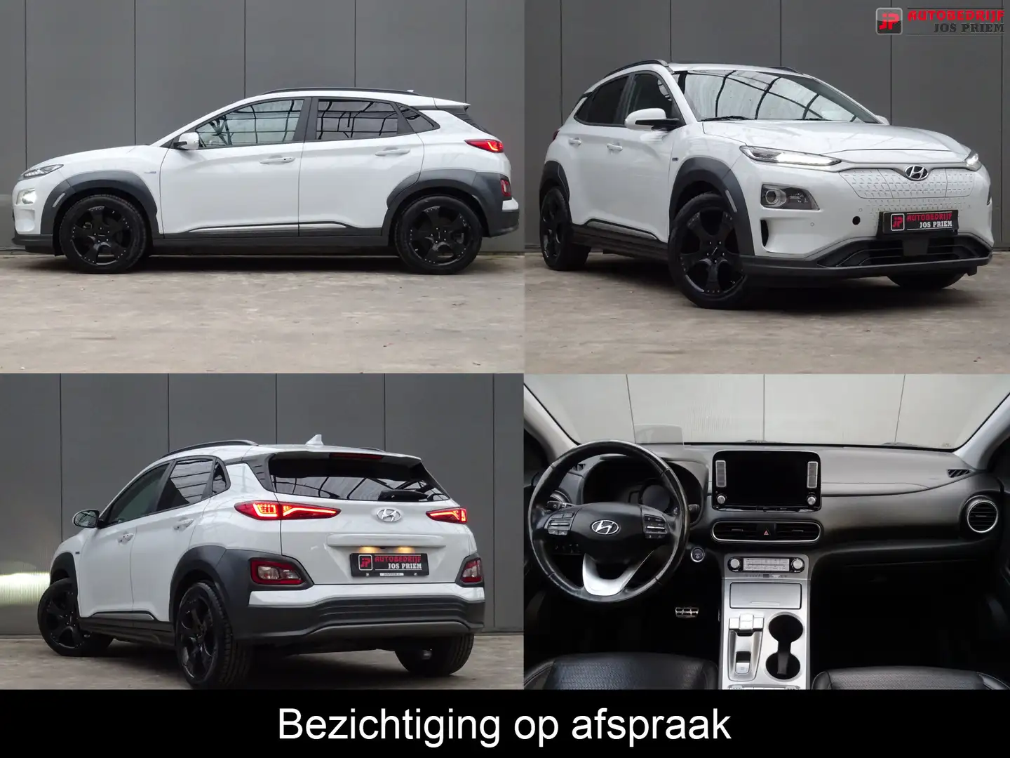 Hyundai KONA EV Premium 64 kWh * CARPLAY * WARMTEPOMP !! Blanco - 1