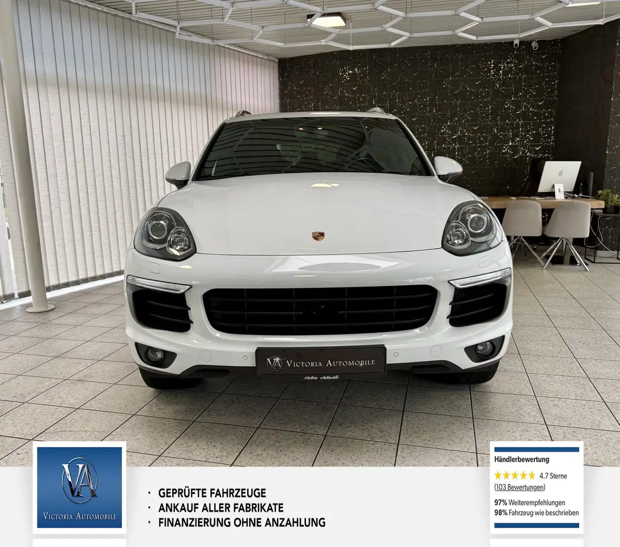 Porsche Cayenne S Diesel Panorama. Scheckheft bei Porsche . 2 Hand Wit - 2