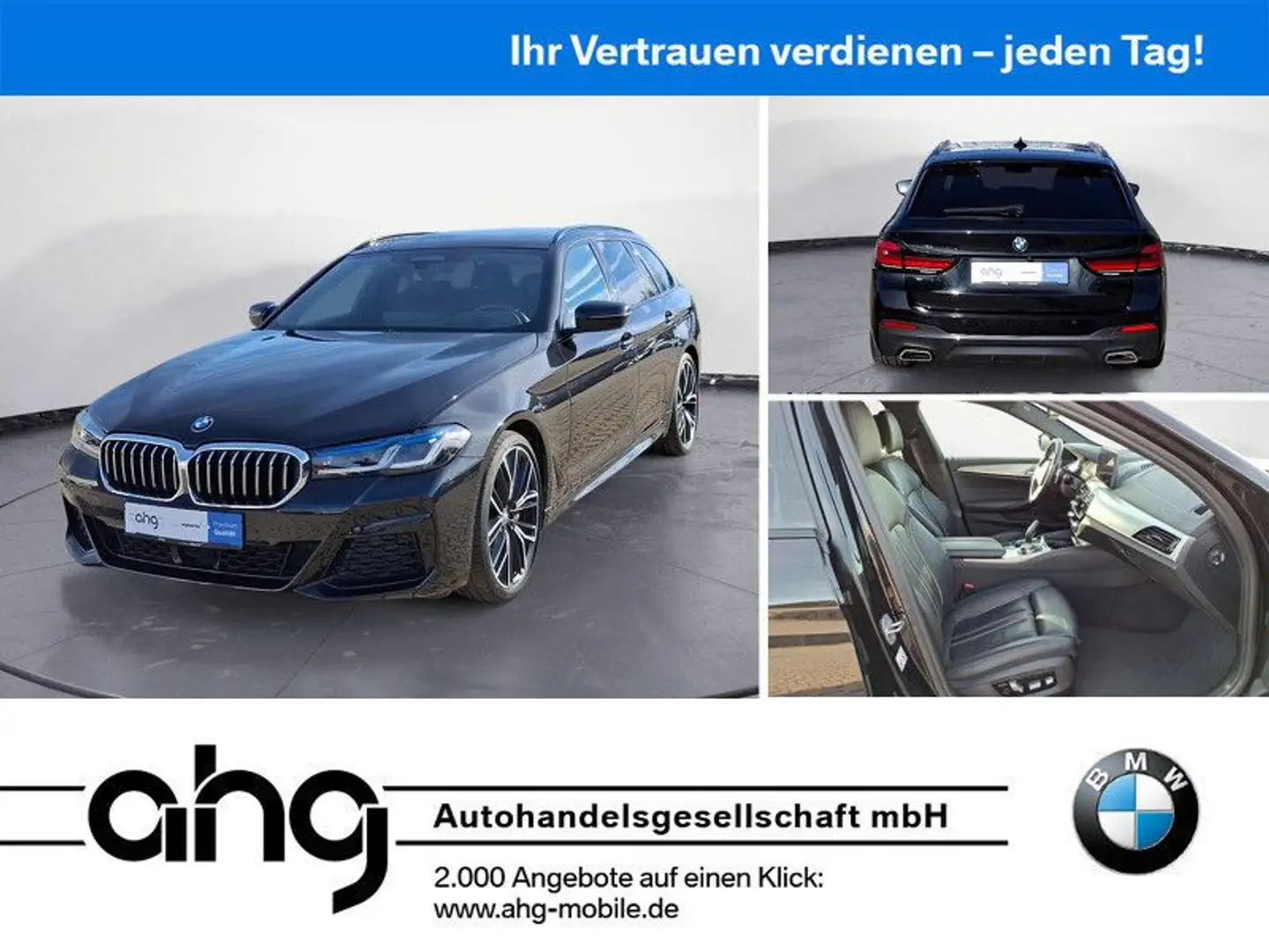 BMW 530 d xDrive Touring M Sportpaket Innovationsp. Schwarz - 1