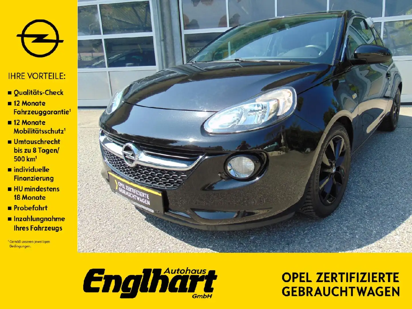 Opel Adam Adam 1.4 Turbo Jam Schwarz - 1