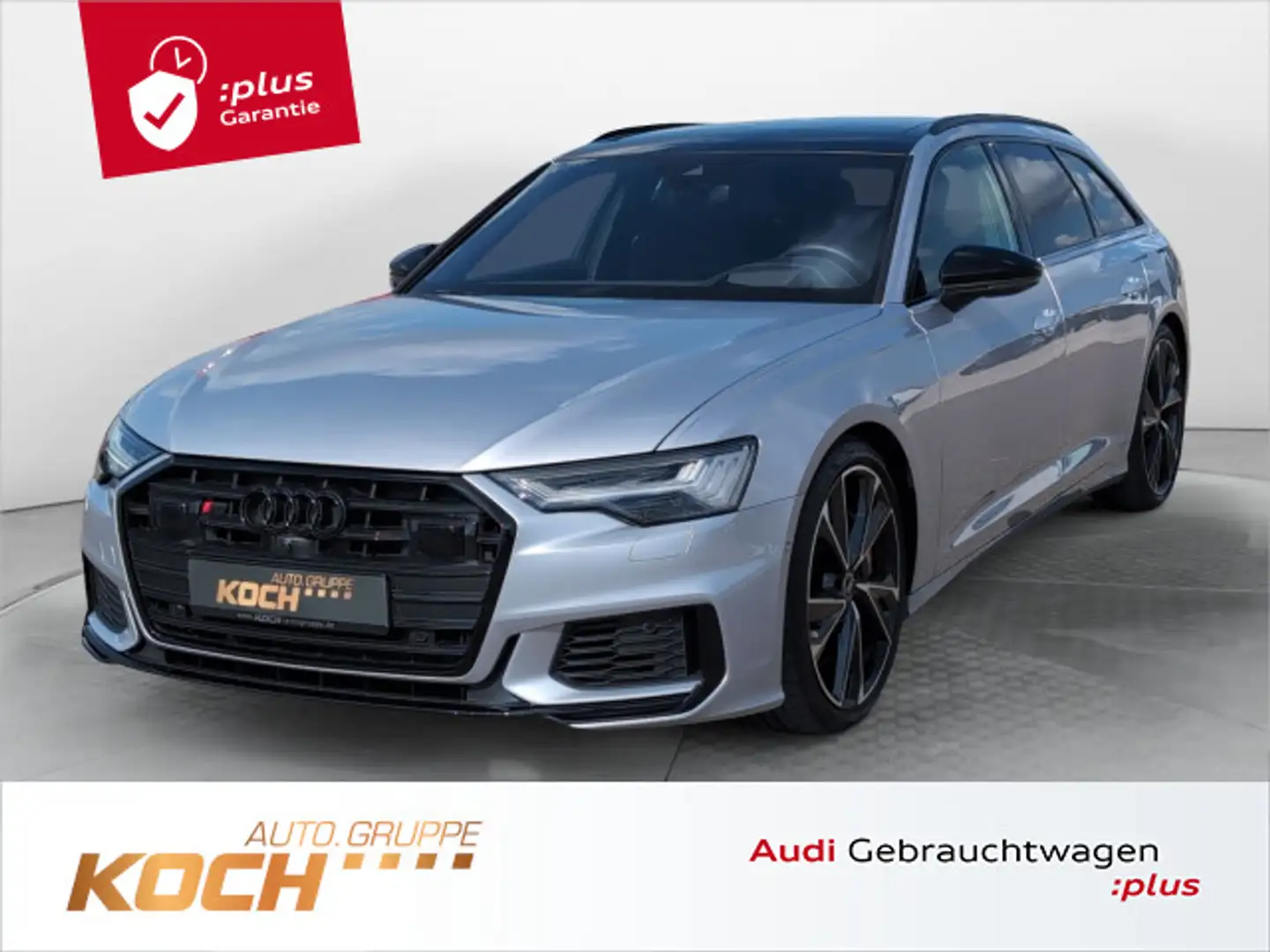 Audi S6 55 TDI q. Tiptr., Panoramadach, AHK, St Silber - 1