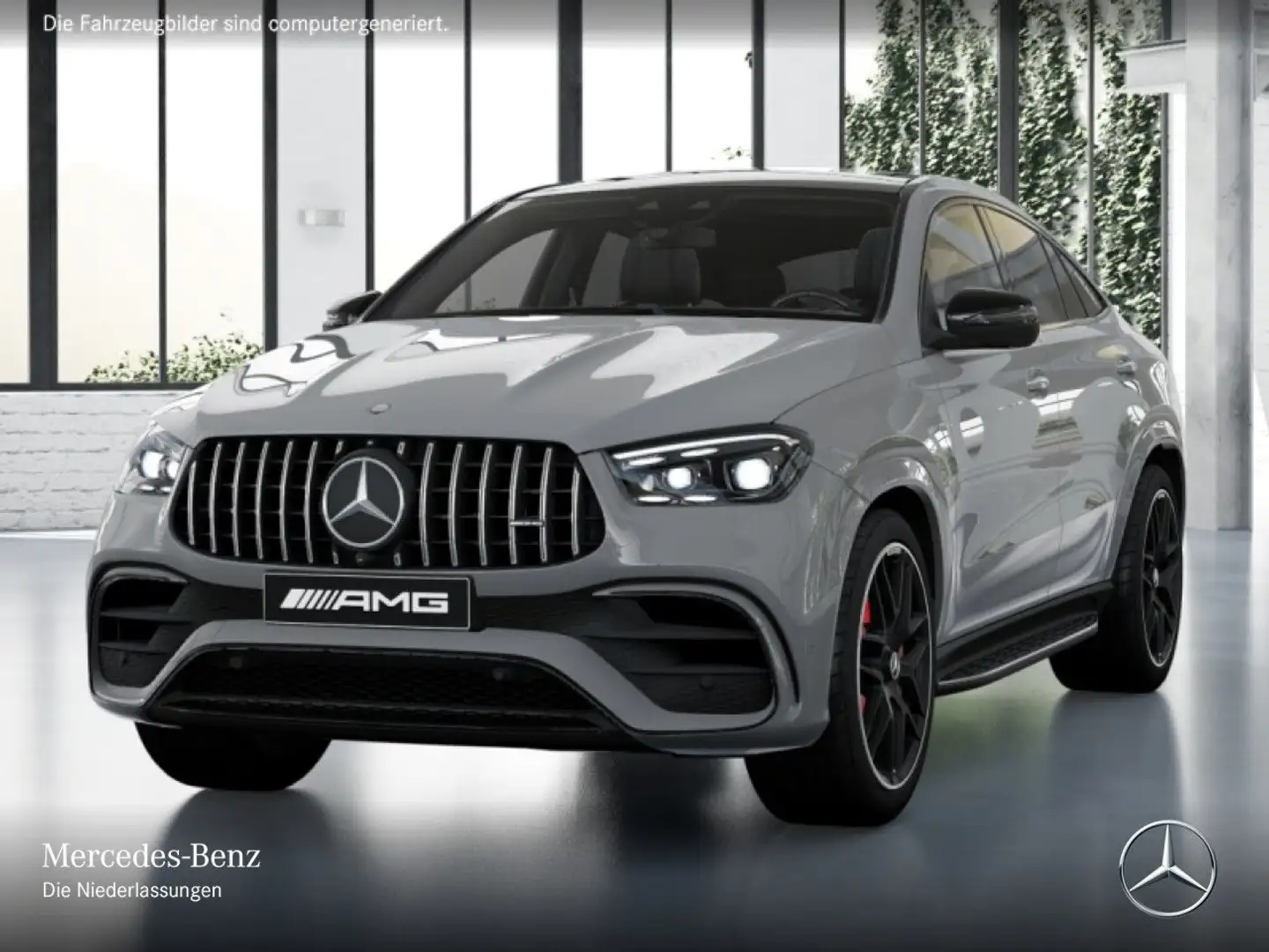 Mercedes-Benz GLE 63 AMG GLE 63 S Coupé 4M NIGHT+PANO+360+AHK+MULTIBEAM+9G Серый - 2