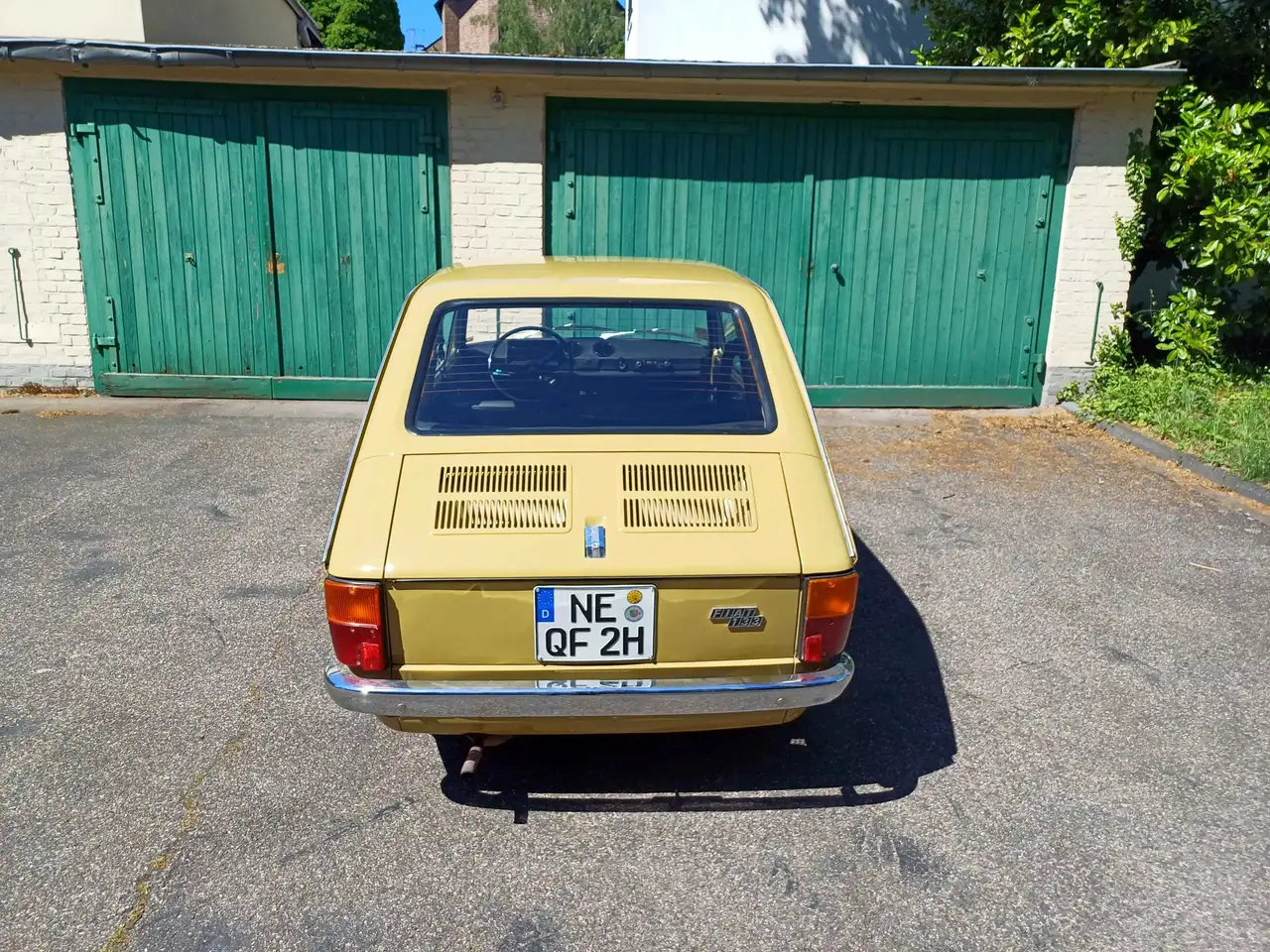 Fiat 133 Selten und gut. H-Kennzeichen, foto 5