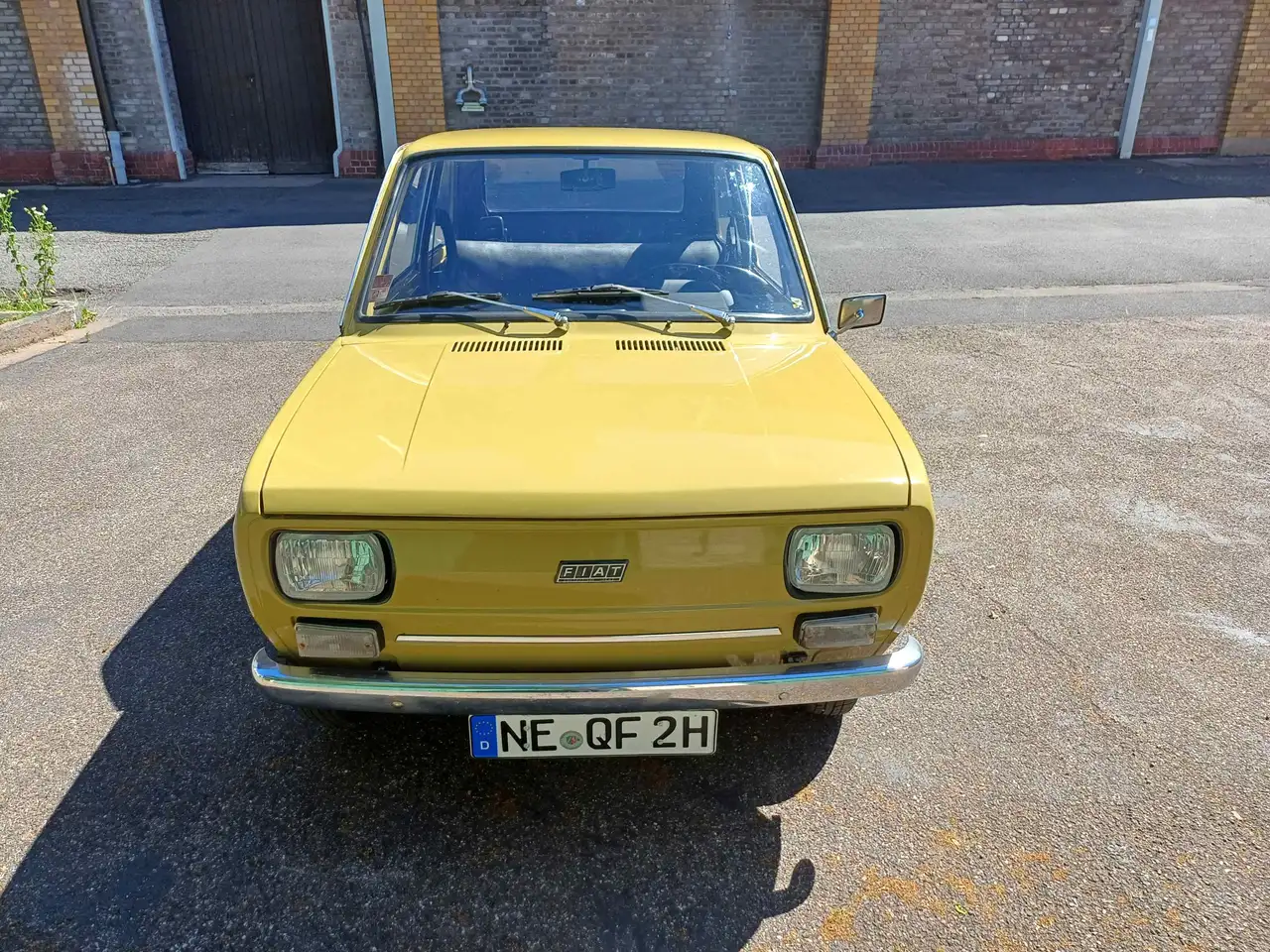 Fiat 133 Selten und gut. H-Kennzeichen, foto 3
