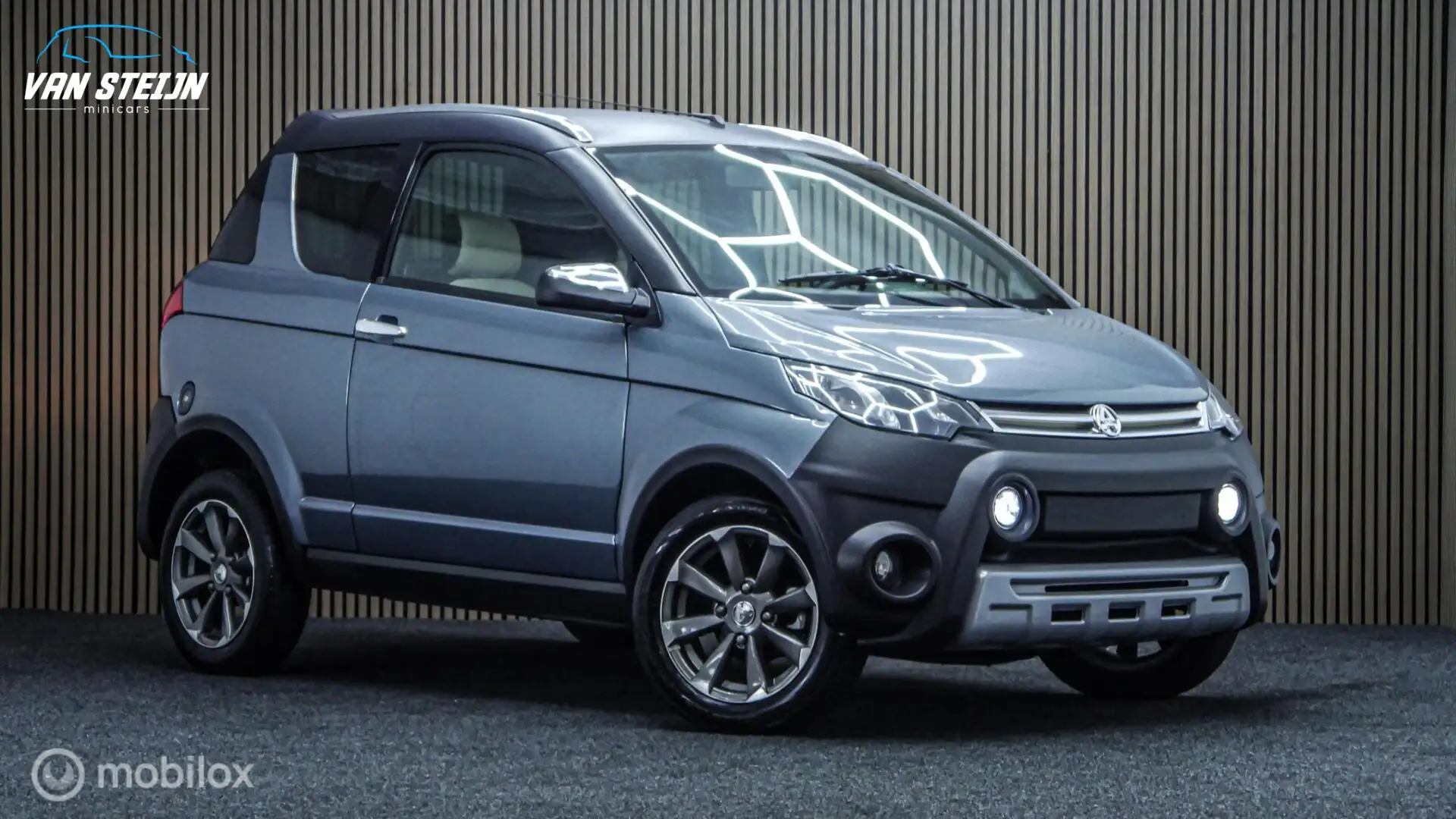 Aixam Crossline Brommobiel Premium | Top Conditie | 18dkm Сірий - 1