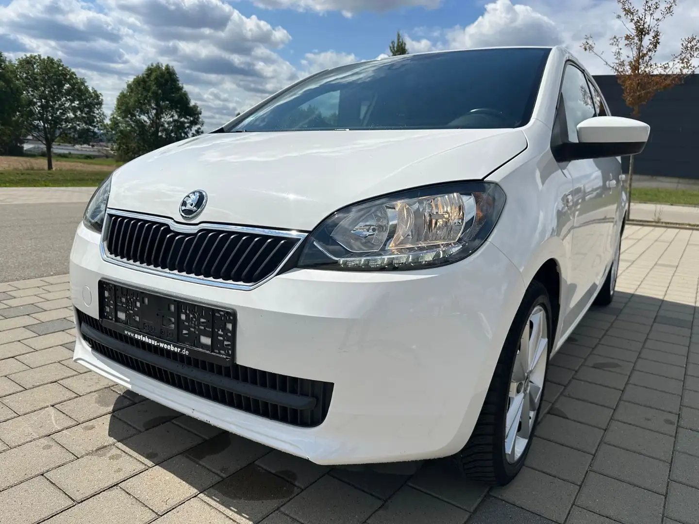Skoda Citigo CITIGO FUN KLIMA ALU TÜV 5 TRG KUPLUNG NEU Weiß - 2