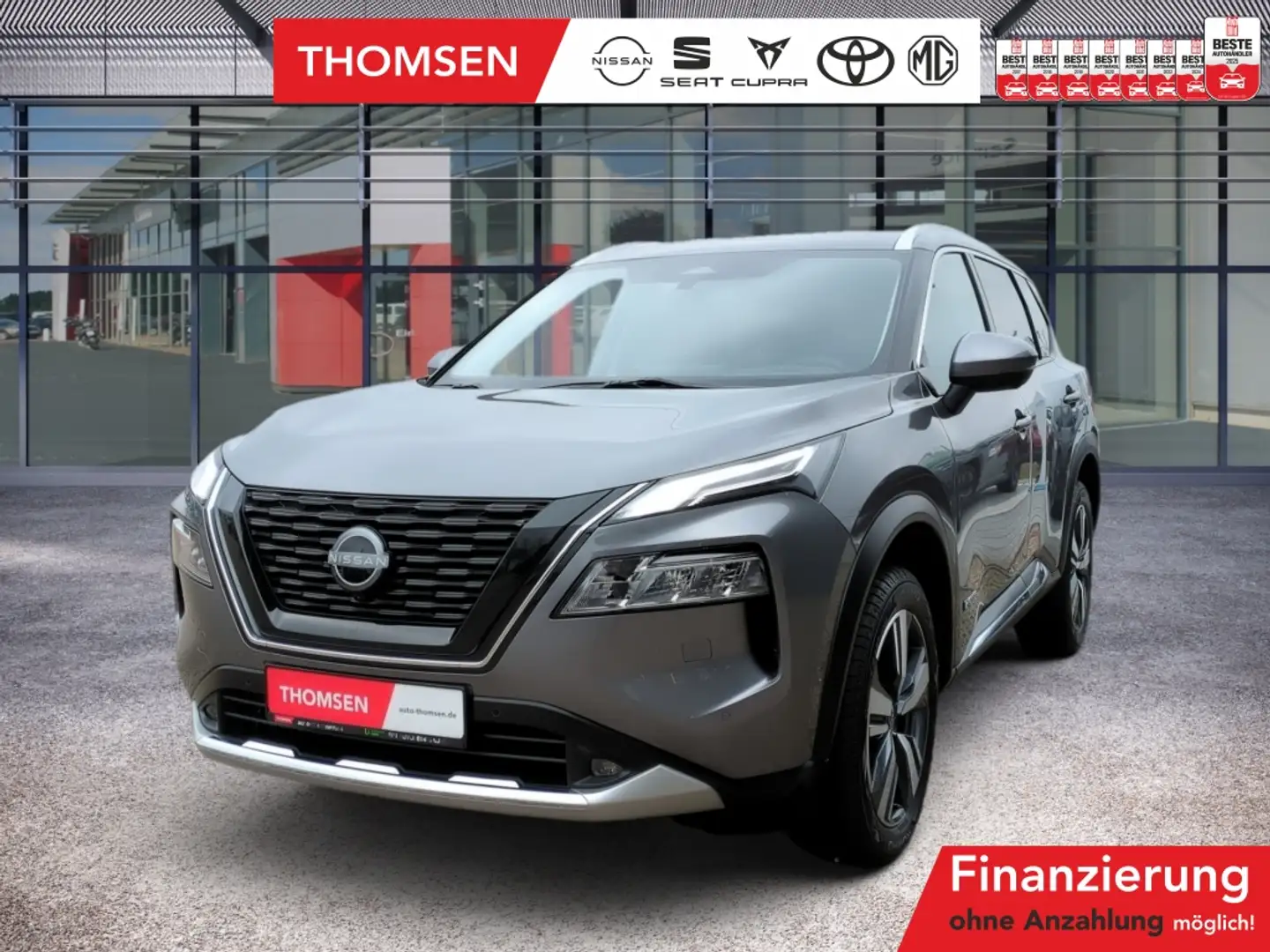 Nissan X-Trail 1.5 VC-T e-Power e-4orce Tekna Navi ACC Grau - 1