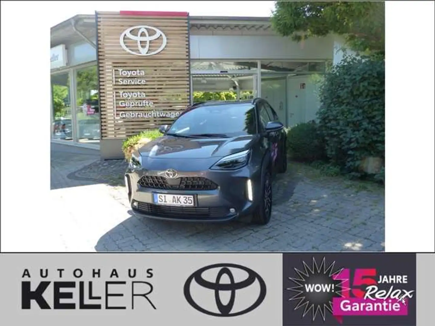 Toyota Yaris Cross Hybrid 130 1.5 VVT-i Teamplayer Grau - 1