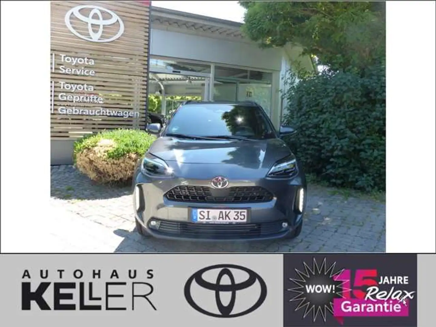 Toyota Yaris Cross Hybrid 130 1.5 VVT-i Teamplayer Grau - 2