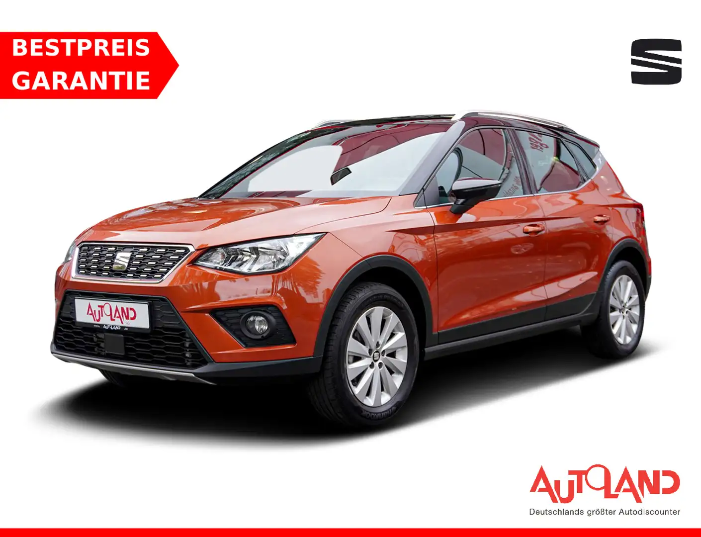 SEAT Arona 1.0 TSI Xcellence Tempomat Sitzheizung USB narančasta - 1