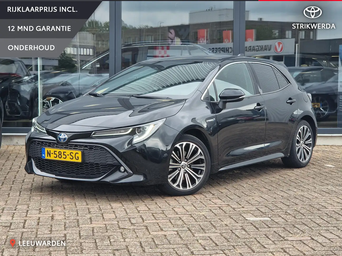 Toyota Corolla 2.0 Hybrid Business Plus 180 pk Noir - 1