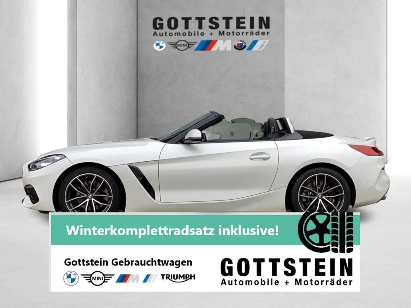 BMW Z4 sDrive20i / Aut. Sport Line Weiß - 1