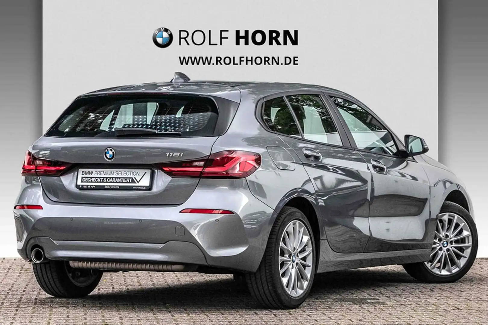 BMW 118 i Advantage Automatik PDC Sitzhzg. Navi Klima Gris - 2