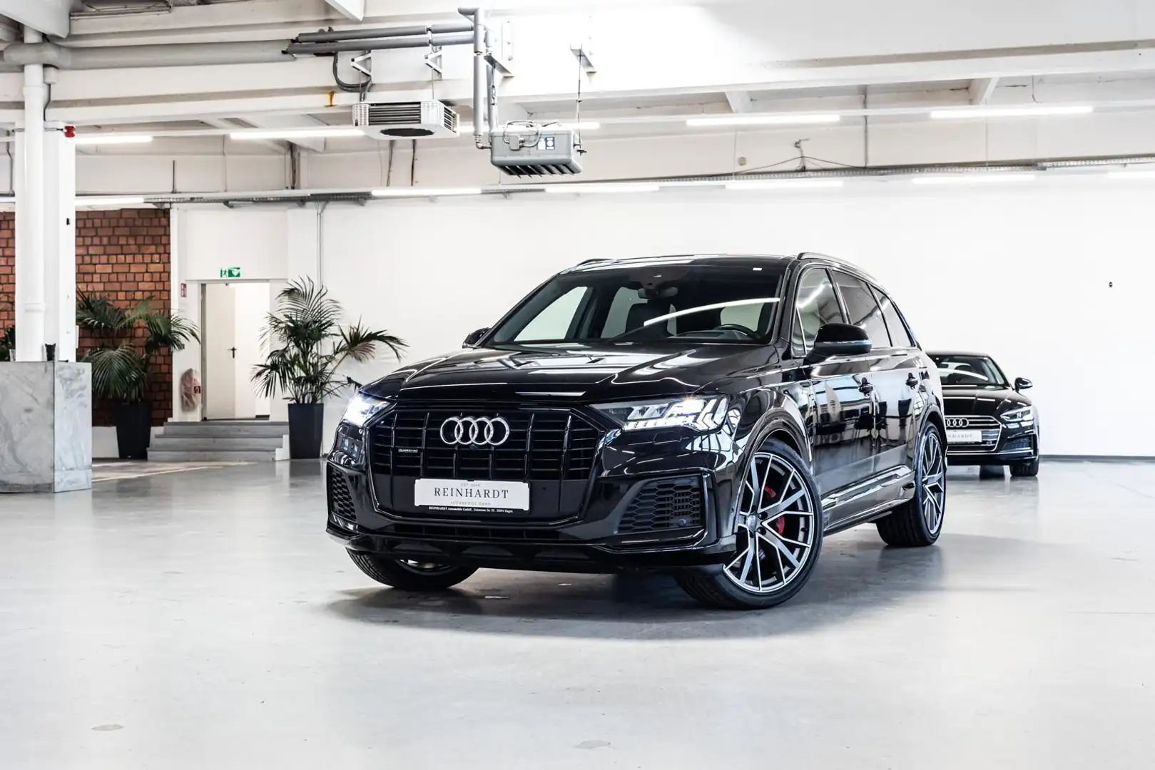 Audi Q7 60TFSie 2x S LINE/BLACK/22Z./MTRX/HuD/S-SITZE Noir - 1