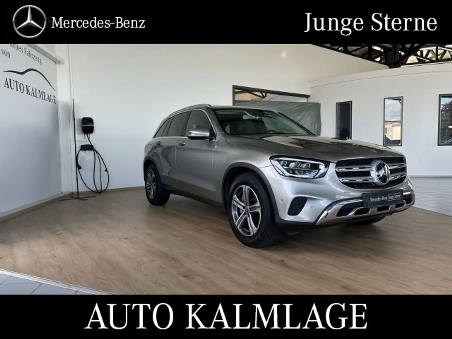 Mercedes-Benz GLC 200 GLC 200 4MATIC EXCLUSIVE+AHK+LED+DISTRONIC+KAM. BC Silber - 1