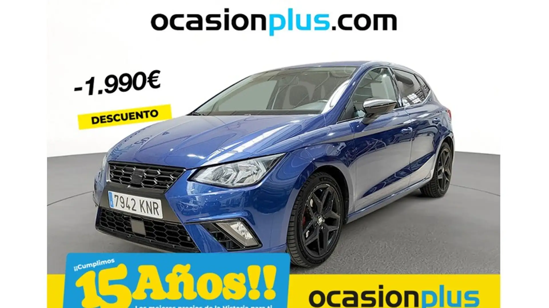 SEAT Ibiza 1.5 EcoTSI S&S FR 150 Blauw - 1