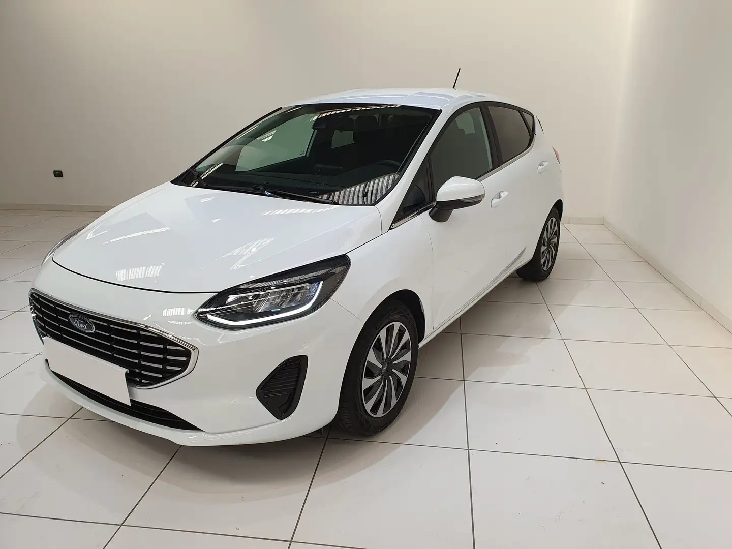 Ford Fiesta Fiesta 1.0 Ecoboost Hybrid 125 CV 5 porte Titanium Bianco - 1
