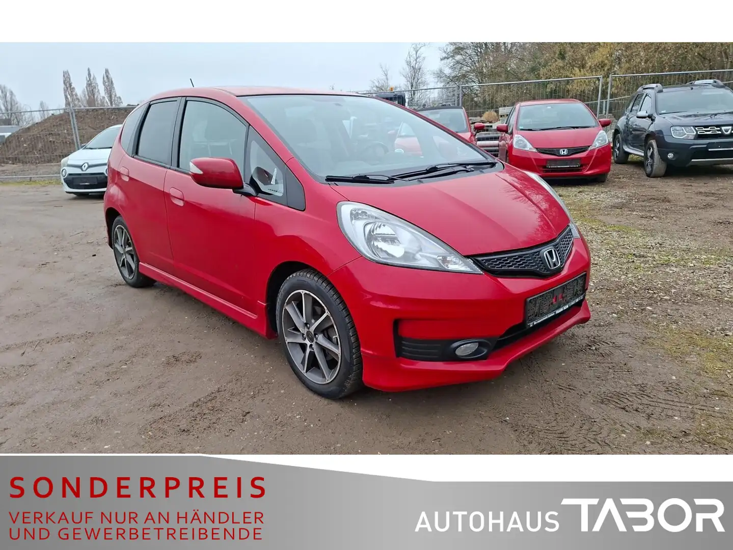 Honda Jazz 1.4 i-VTEC Si Klimaaut. LM GRA RadioCD Rot - 2