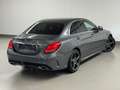 Mercedes-Benz C 220 D AMG LINE !! 59000 KM !! CAMERA GPS CUIR AUTO REG Gris - thumbnail 6