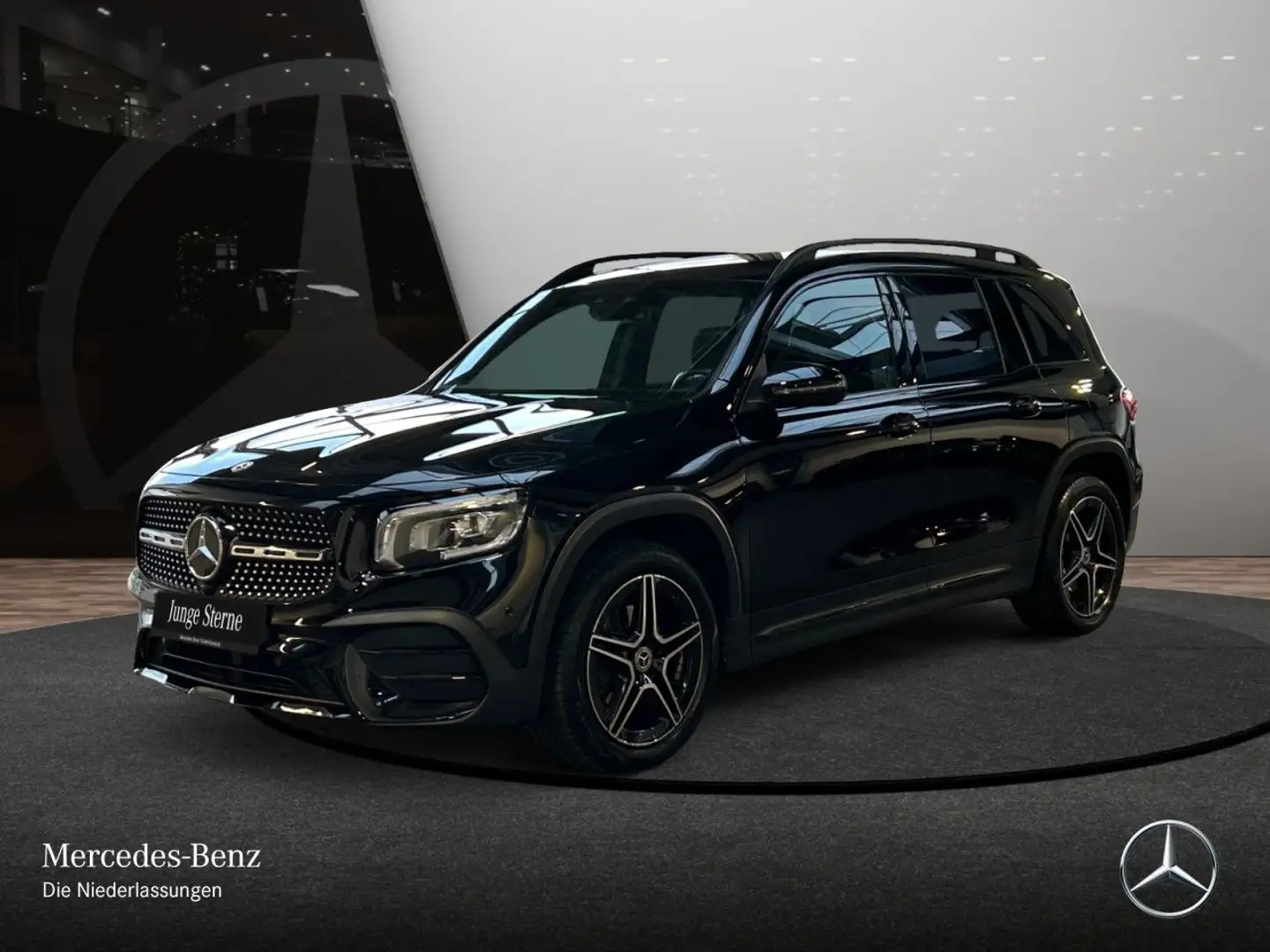Mercedes-Benz GLB 200 AMG+NIGHT+AHK+LED+KAMERA+19"+TOTW+7G Schwarz - 2