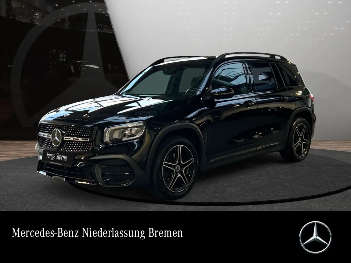 Mercedes-Benz GLB 200 AMG+NIGHT+AHK+LED+KAMERA+19"+TOTW+7G Schwarz - 1