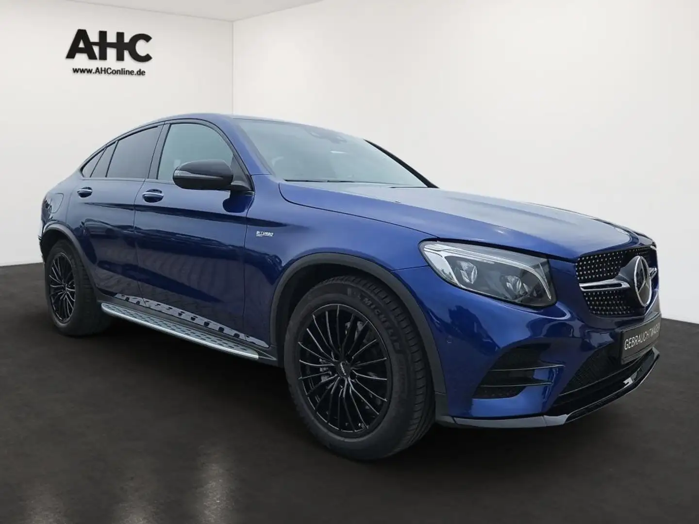 Mercedes-Benz GLC 43 AMG 4M Coupé Totwi. ACC Memo HUD Airmatic Bleu - 2
