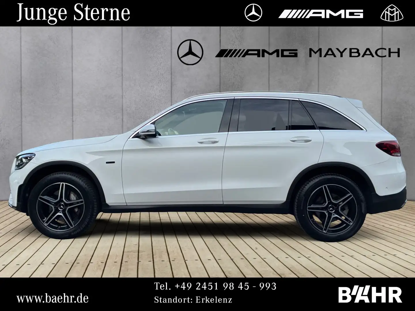 Mercedes-Benz GLC 300 GLC 300 e 4M AMG/MBUX/LED/360°/Head-Up/LMR-19" Weiß - 2