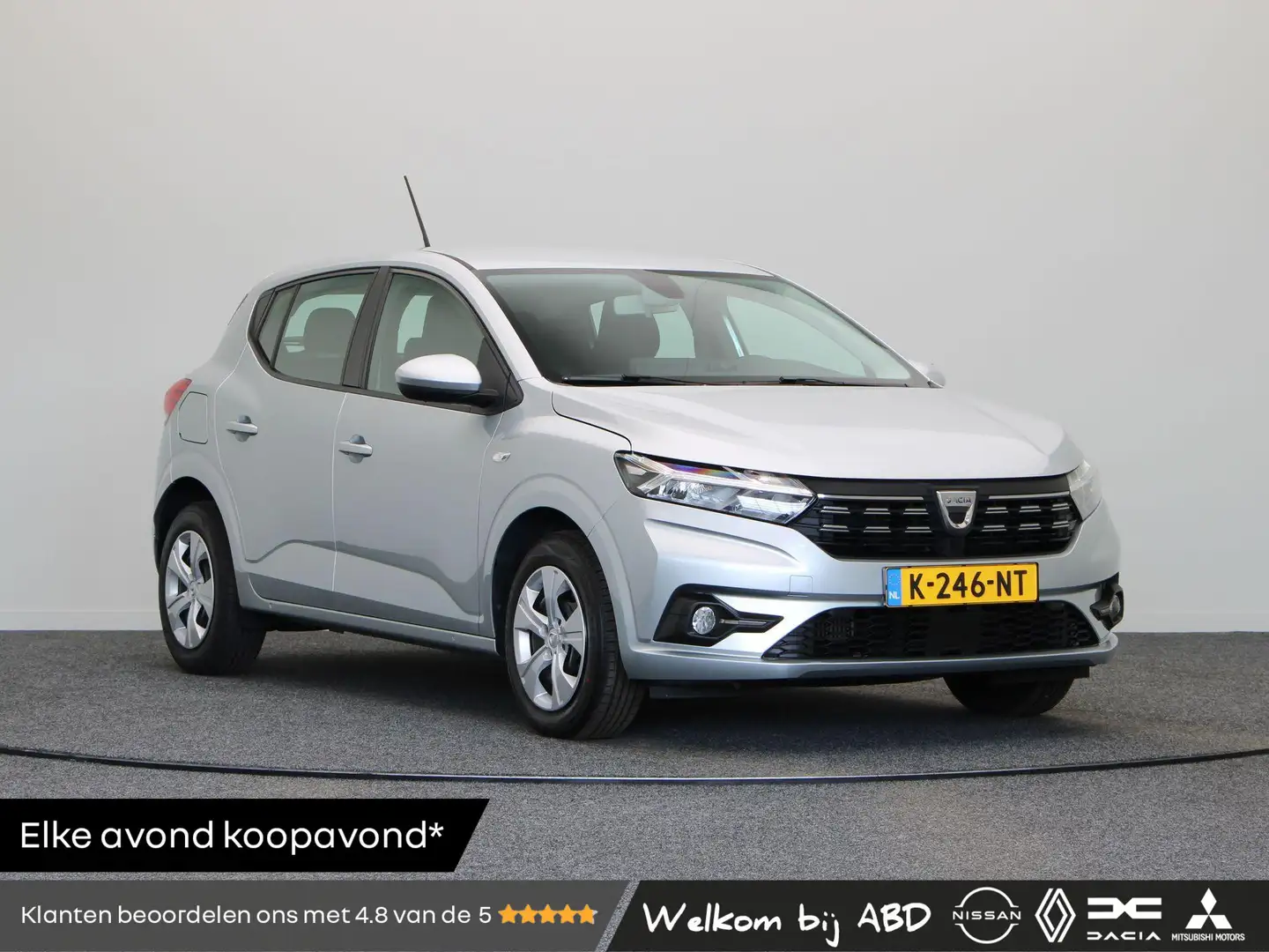 Dacia Sandero 1.0 TCe 100 Bi-Fuel Comfort | Parkeersensoren acht Grijs - 1