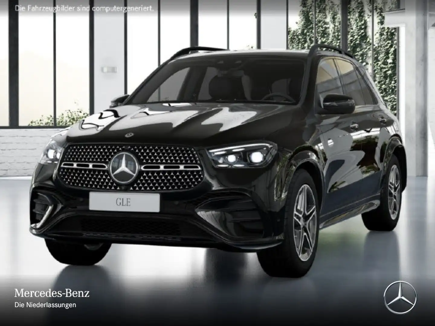Mercedes-Benz GLE 400 e 4M AMG+NIGHT+PANO+360+AHK+MULTIBEAM+HUD Negro - 2