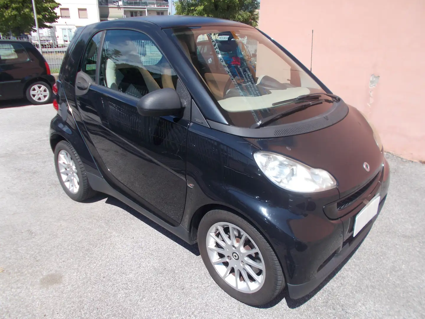 smart forTwo Fortwo II 2007 1.0 mhd Passion 71cv AUTOMATICA Nero - 2